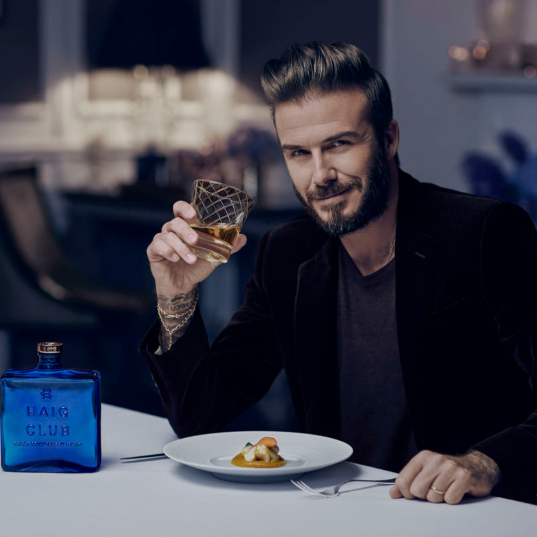 Decora botellas para David Beckham